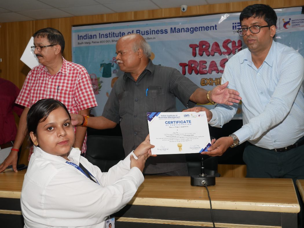 ‘Trash to Treasure’ Exhibition at IIBM Showcases Innovation and Sustainability
